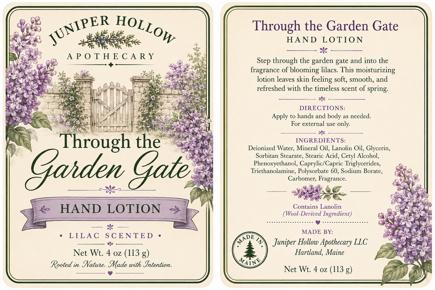 Through the Garden Gate Lotion