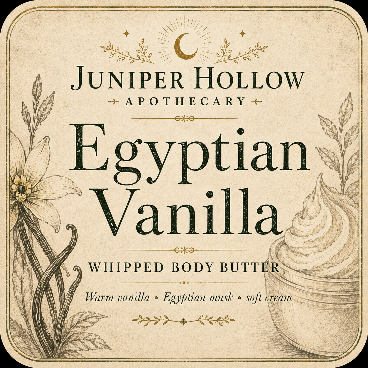 Egyptian Vanilla Whipped Body Butter